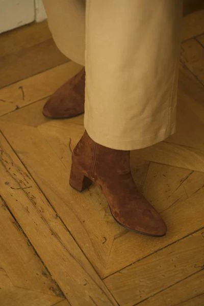 Anne Thomas Mimo Boots Velours Henna 4 Anne Thomas Mimo Boots Velours Henna