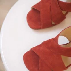 Anne Thomas Pre Vente - Romy Velours Granato