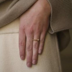 Anne Thomas Golden Nicole Bague Ring 7 Anne Thomas Golden Nicole Bague Ring