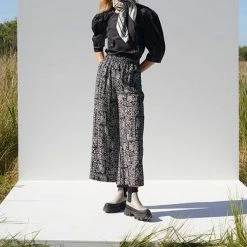 Just Female Strong Pants - Black Scarf Art Print