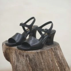 Anne Thomas Pre Vente - Dallas Sandals Calf Black 7 Anne Thomas Pre Vente - Dallas Sandals Calf Black