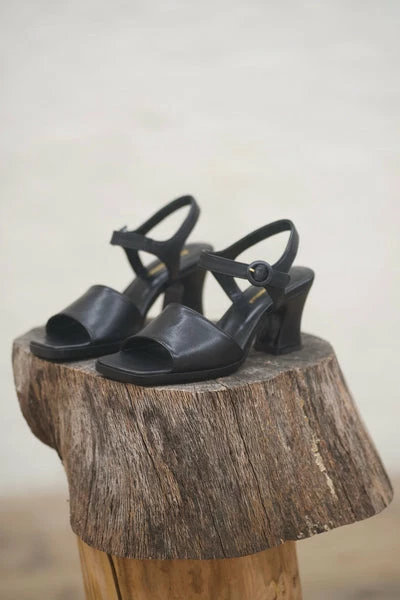 Anne Thomas Pre Vente - Dallas Sandals Calf Black 5 Anne Thomas Pre Vente - Dallas Sandals Calf Black