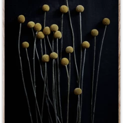 Paper Collective Yellow 30 X 40 Cm Still Life 1 Drumsticks Print