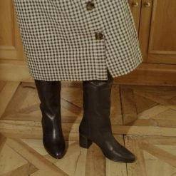 Anne Thomas Mimo Long Boots Calf Black