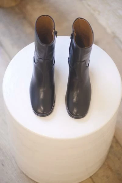 Anne Thomas Dallas Boots Calf Black 5 Anne Thomas Dallas Boots Calf Black