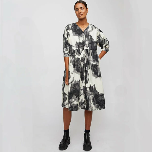 Just Female Black Field Artwork Other Dress 3 Just Female Black Field Artwork Other Dress