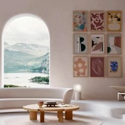 Paper Collective Flor Azul Print