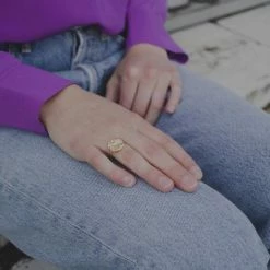 Anne Thomas New Anemone Bague Ring