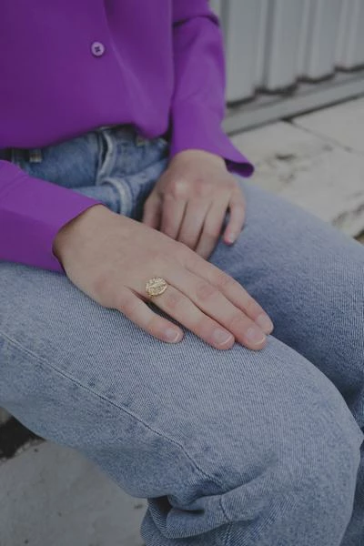 Anne Thomas New Anemone Bague Ring 3 Anne Thomas New Anemone Bague Ring