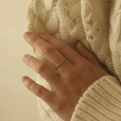 Anne Thomas Gold Jess Bague Ring