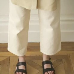 Anne Thomas Daddy Sandals Choco Black