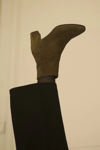 Anne Thomas Brown Chestnut Imo Boots Velours Borneo 5 Anne Thomas Brown Chestnut Imo Boots Velours Borneo