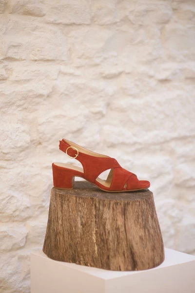 Anne Thomas Pre Vente - Romy Velours Granato 3 Anne Thomas Pre Vente - Romy Velours Granato