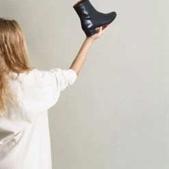 Anne Thomas Michele Boots Calf Black