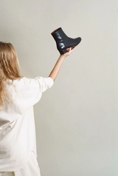 Anne Thomas Michele Boots Calf Black 4 Anne Thomas Michele Boots Calf Black