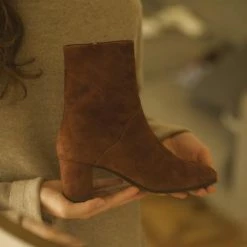 Anne Thomas Mimo Boots Velours Henna 7 Anne Thomas Mimo Boots Velours Henna