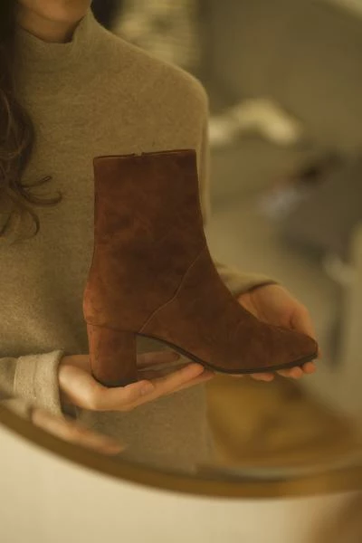 Anne Thomas Mimo Boots Velours Henna 5 Anne Thomas Mimo Boots Velours Henna