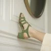 Anne Thomas Goudes Sandals Velours Tartaruga