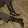 Anne Thomas Mimo Long Boots Calf Black