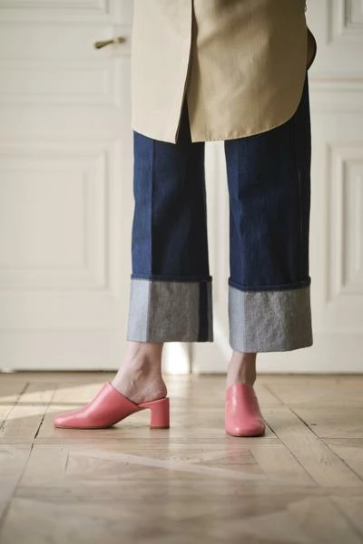 Anne Thomas Pinkish Venezia Mule Nappa Cupido 4 Anne Thomas Pinkish Venezia Mule Nappa Cupido