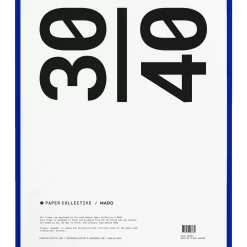 Paper Collective Blue Timber 30x40 Frame