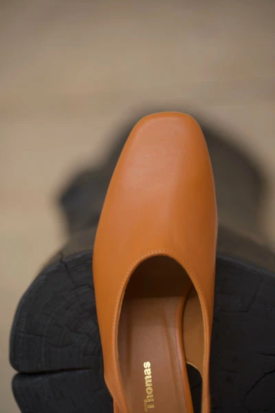 Anne Thomas Pavlova Slingback Nappa Iconic Tan 5 Anne Thomas Pavlova Slingback Nappa Iconic Tan