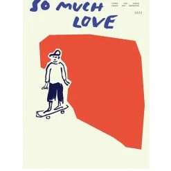 Paper Collective So Much Love Skateboard Print