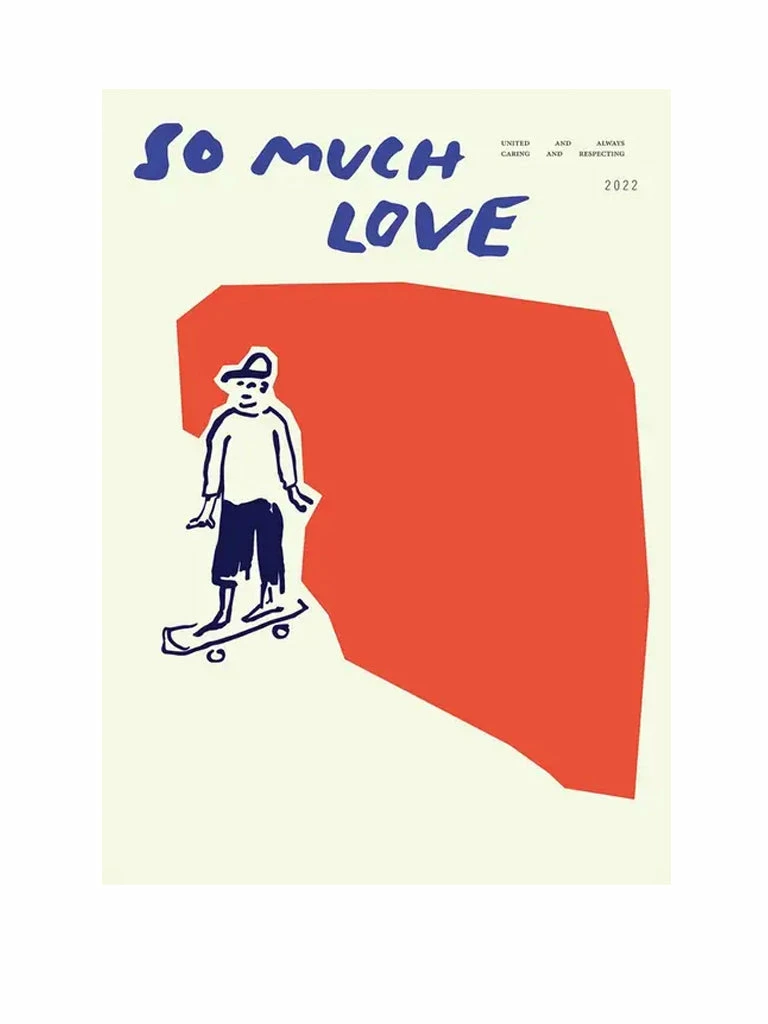 Paper Collective So Much Love Skateboard Print 3 Paper Collective So Much Love Skateboard Print