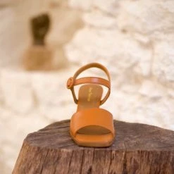 Anne Thomas Pre Vente - Dallas Sandals Nappa Iconic Tan