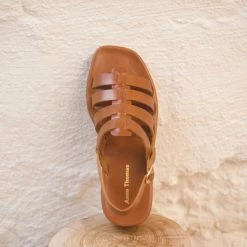 Anne Thomas Pre Vente - Jérusalem Sandals Bridge Brown 5 Anne Thomas Pre Vente - Jérusalem Sandals Bridge Brown