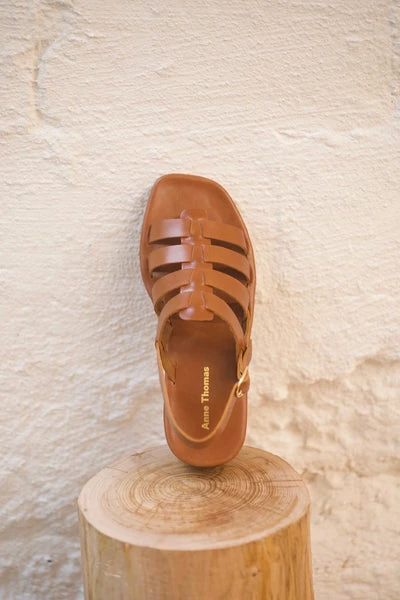 Anne Thomas Pre Vente - Jérusalem Sandals Bridge Brown 4 Anne Thomas Pre Vente - Jérusalem Sandals Bridge Brown