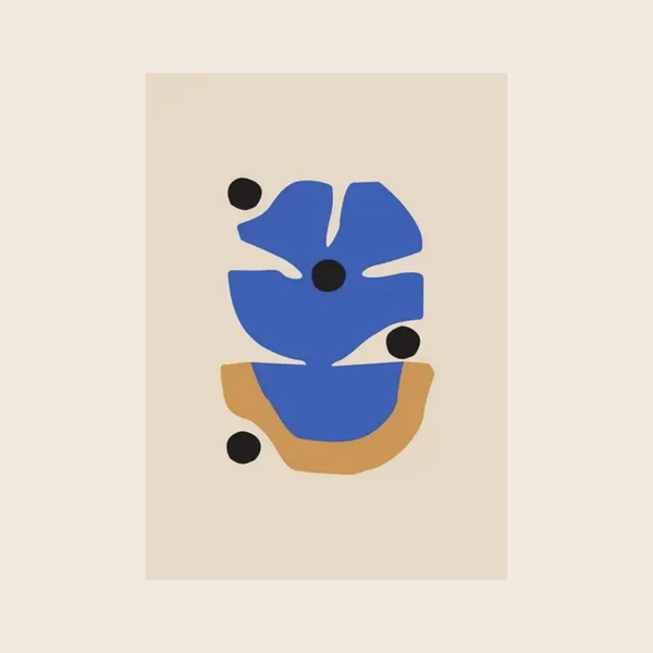 Paper Collective Flor Azul Print | 30 X 40cm 3 Paper Collective Flor Azul Print | 30 X 40cm