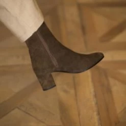 Anne Thomas Mimo Boots Velours Orso 7 Anne Thomas Mimo Boots Velours Orso