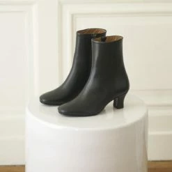 Anne Thomas Olga Boots Calf Black