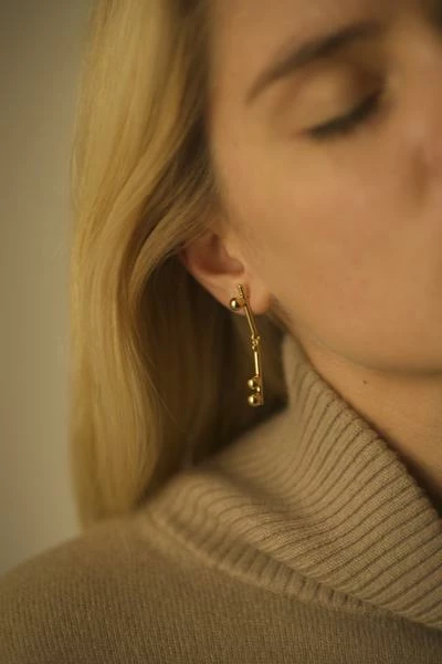 Anne Thomas Boucles Doreilles Nicole 3 Anne Thomas Boucles Doreilles Nicole