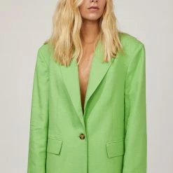 Just Female Green Caro Blazer 8 Just Female Green Caro Blazer