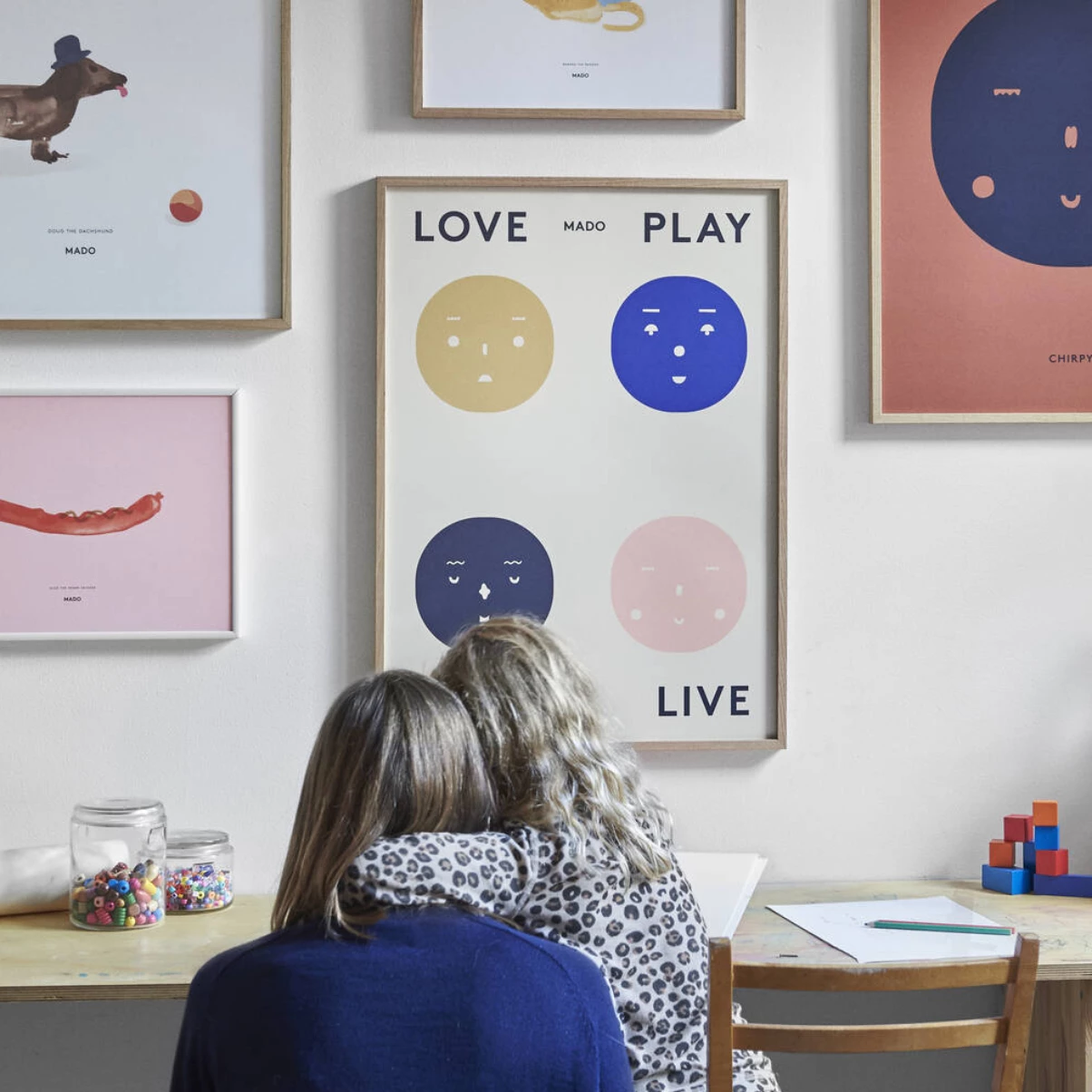 Paper Collective Four Feeling Childrens Art Print 5 Paper Collective Four Feeling Childrens Art Print