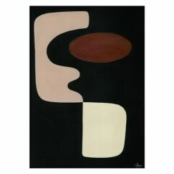 Paper Collective Abstract Faces Art Print