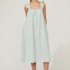 Just Female Stripe Sun Dress