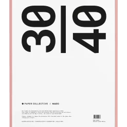 Paper Collective Pink Timber 30x40 Frame