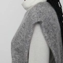 Just Female Coldy Knit Vest Grey Melange 8 Just Female Coldy Knit Vest Grey Melange