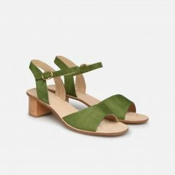 Anne Thomas Sales Shop 38 Anne Thomas Turtle Velvet Emily Sandals