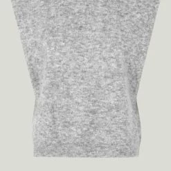 Just Female Coldy Knit Vest Grey Melange