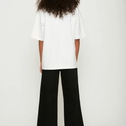 Just Female Kyoto Long Tee in White