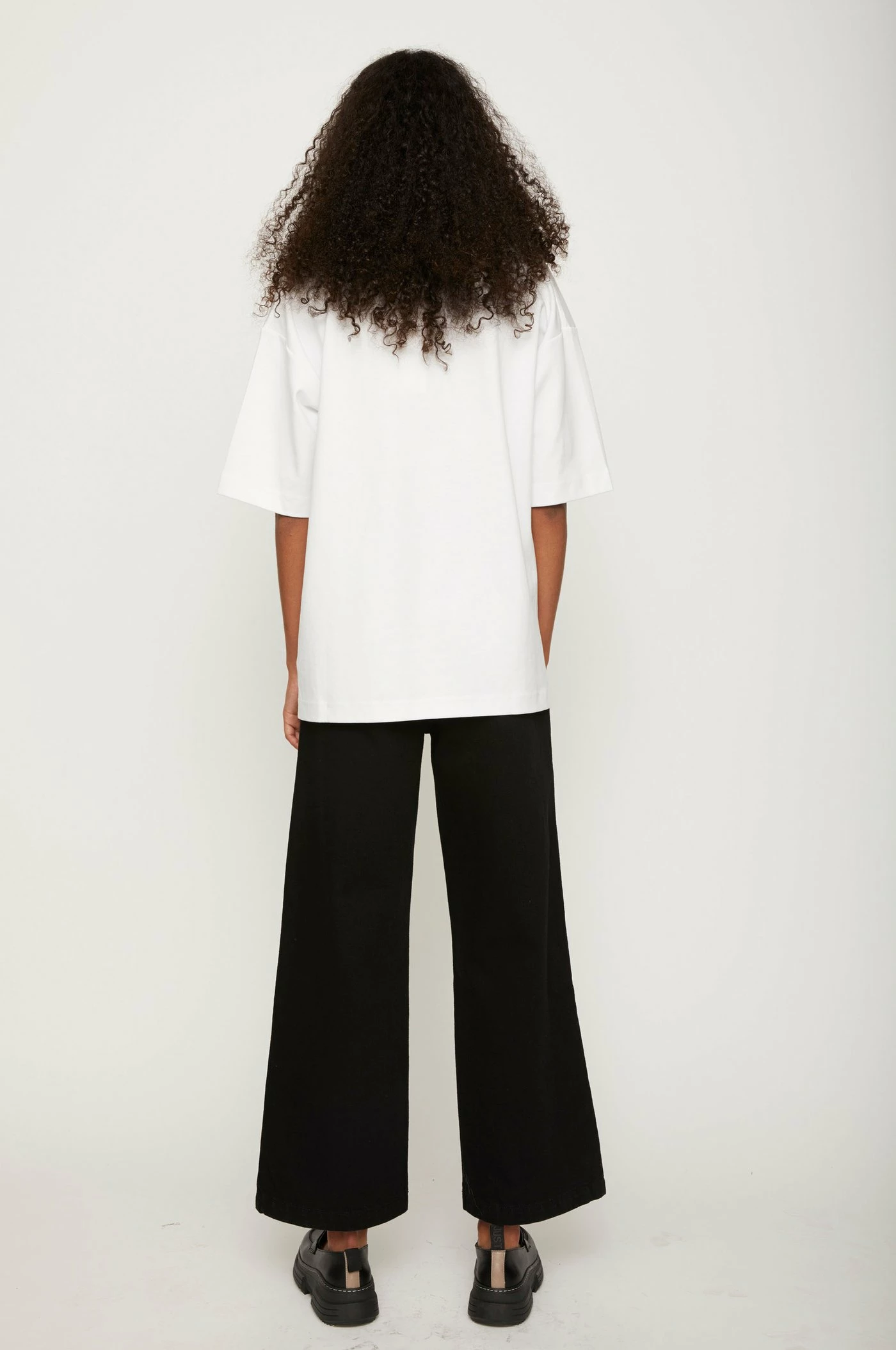 Just Female Kyoto Long Tee in White 4 Just Female Kyoto Long Tee in White