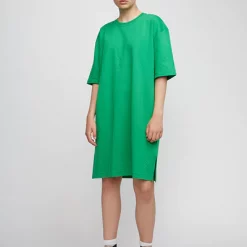 Just Female Green Oversized Kyoto T-Shirt Dress