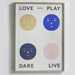 Paper Collective Four Feeling Childrens Art Print 6 Paper Collective Four Feeling Childrens Art Print