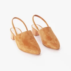 Anne Thomas Pony Suede Leather Williamsburg Sandals