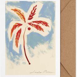 Paper Collective Stormy Palm Art Card By Loulou Avenue