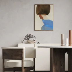 Paper Collective The Blue Cape By Amelie Hegardt - 30x40 Poster